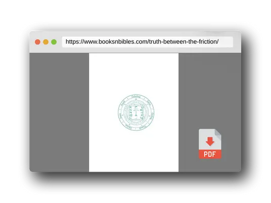 PDF Preview of the book Truth Between The Friction