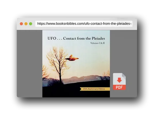 PDF Preview of the book UFO...Contact from the Pleiades (45th Anniversary Edition)