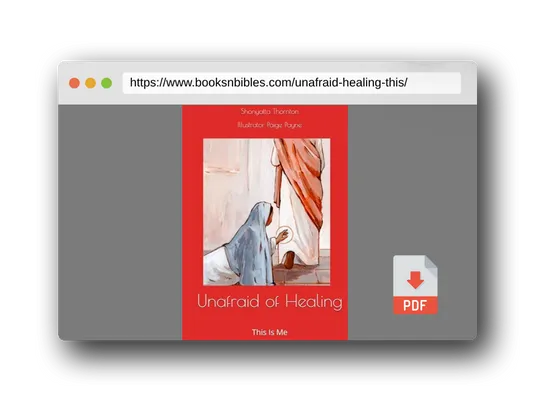 PDF Preview of the book Unafraid of Healing: This Is Me
