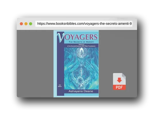 PDF Preview of the book Voyagers II: The Secrets of Amenti