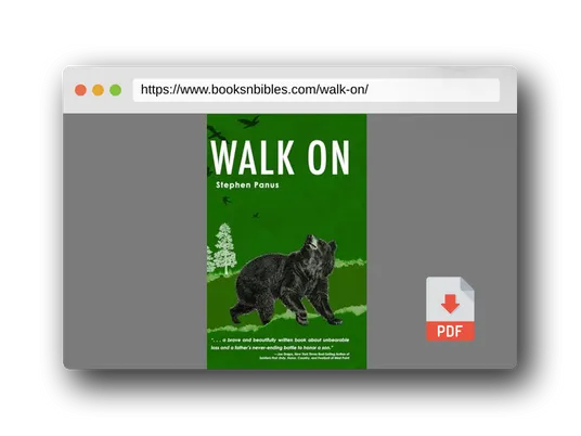 PDF Preview of the book Walk On