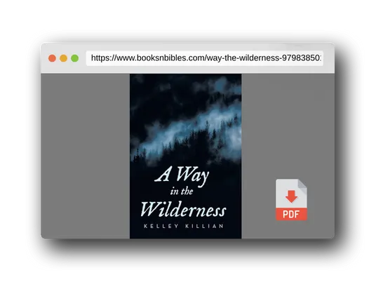 PDF Preview of the book A Way in the Wilderness