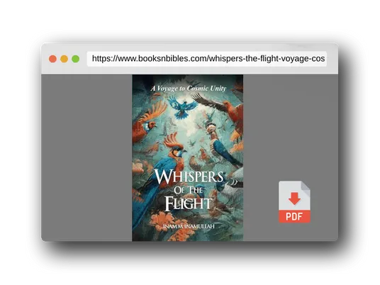 PDF Preview of the book Whispers Of The Flight: A Voyage To Cosmic Unity