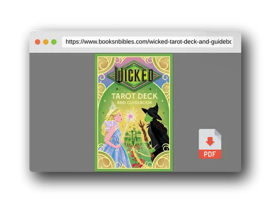 PDF Preview of the book Wicked Tarot Deck and Guidebook (Tarot/Oracle Decks)