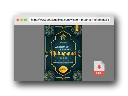 PDF Preview of the book Wisdom of Prophet Muhammad: An Essential Islamic Guide with Duas and Inspirational Quran Interpretations for the Contemporary Believer | Islamic Books / Gifts