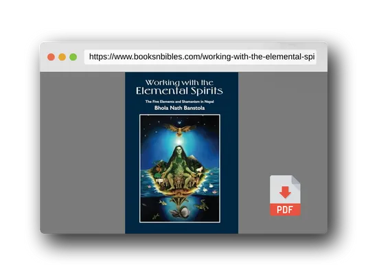 PDF Preview of the book Working with the Elemental Spirits: The Five Elements and Shamanism in Nepal