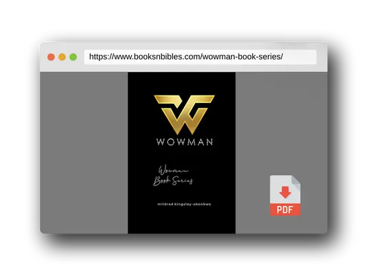 PDF Preview of the book WOWMAN BOOK SERIES