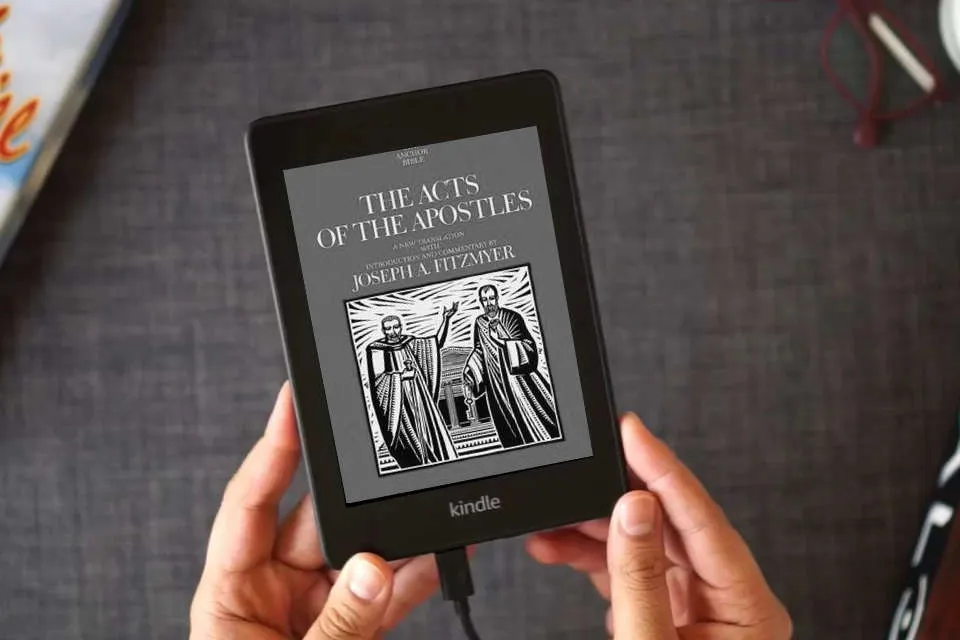 Read Online Acts of the Apostles (Anchor Bible) as a Kindle eBook