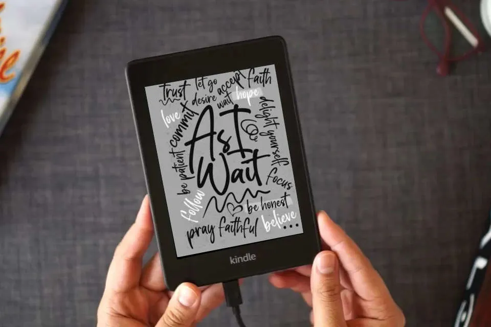 Read Online As I Wait Journal as a Kindle eBook