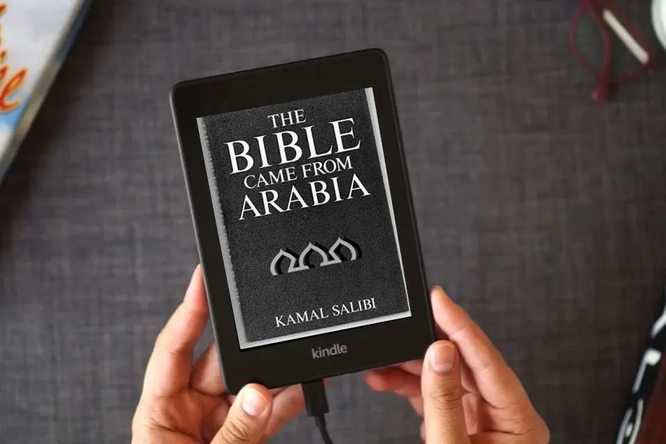 Read Online Bible Came Frm Arabia as a Kindle eBook
