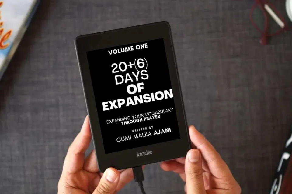 Read Online 26 Days of Expansion: Expanding your Vocabulary through Prayer as a Kindle eBook