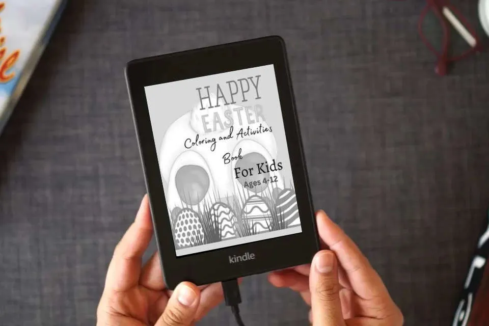 Read Online Easter Coloring Book For Kids as a Kindle eBook