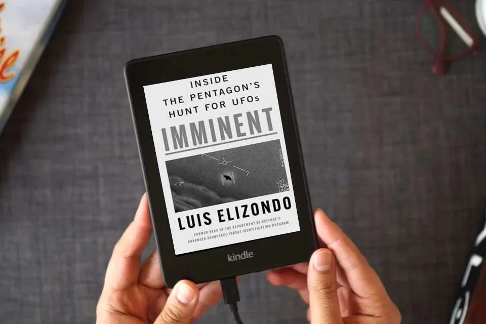 Read Online Imminent: Inside the Pentagon's Hunt for UFOs as a Kindle eBook