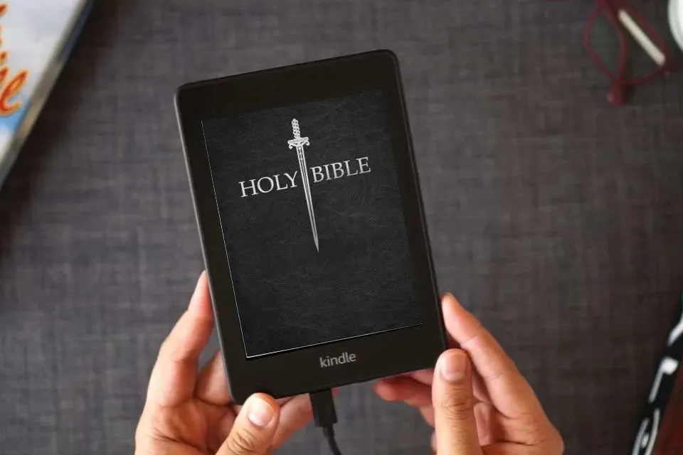 Read Online KJV Sword Bible, Large Print, Mahogany Genuine Leather, Thumb Index: (Red Letter, Premium Cowhide, Brown, 1611 Version) (King James Version Sword Bible) as a Kindle eBook