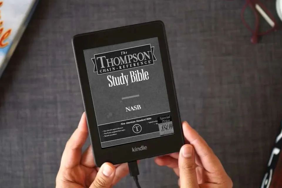 Read Online NASB - Black Bonded Leather - Regular Size - Thompson Chain Reference Bible (016090) as a Kindle eBook
