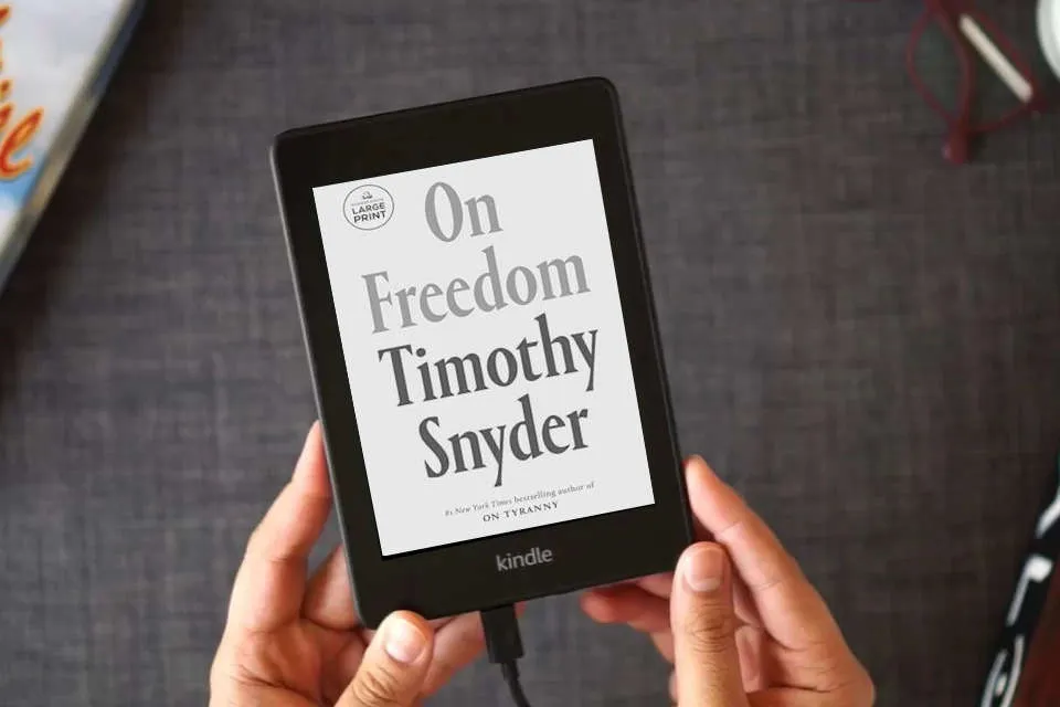 Read Online On Freedom as a Kindle eBook