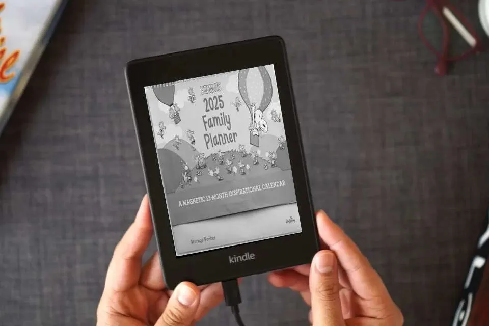 Read Online Peanuts: 2025 Inspirational Family Planner as a Kindle eBook