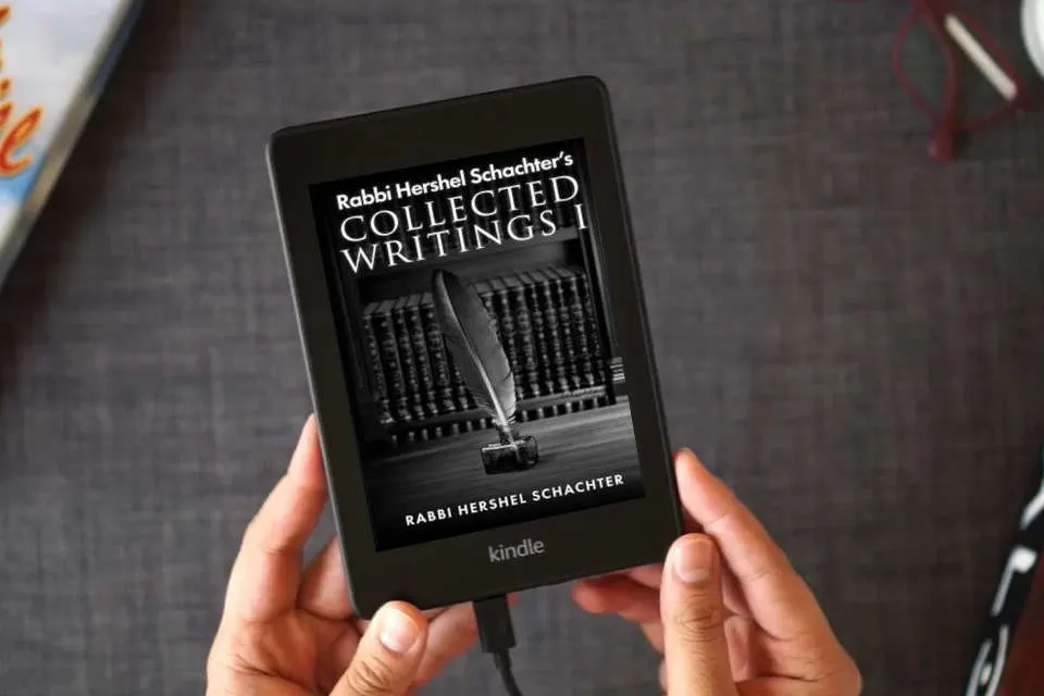 Read Online Rabbi Hershel Schachter’s Collected Writings I as a Kindle eBook