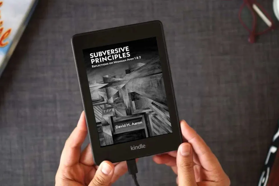 Read Online Subversive Principles: Reflections on Mishnah Avot 1 & 2 as a Kindle eBook