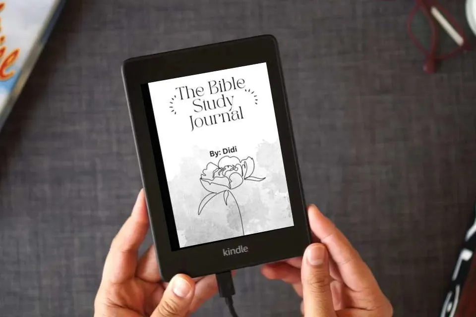 Read Online The Bible Study Journal as a Kindle eBook