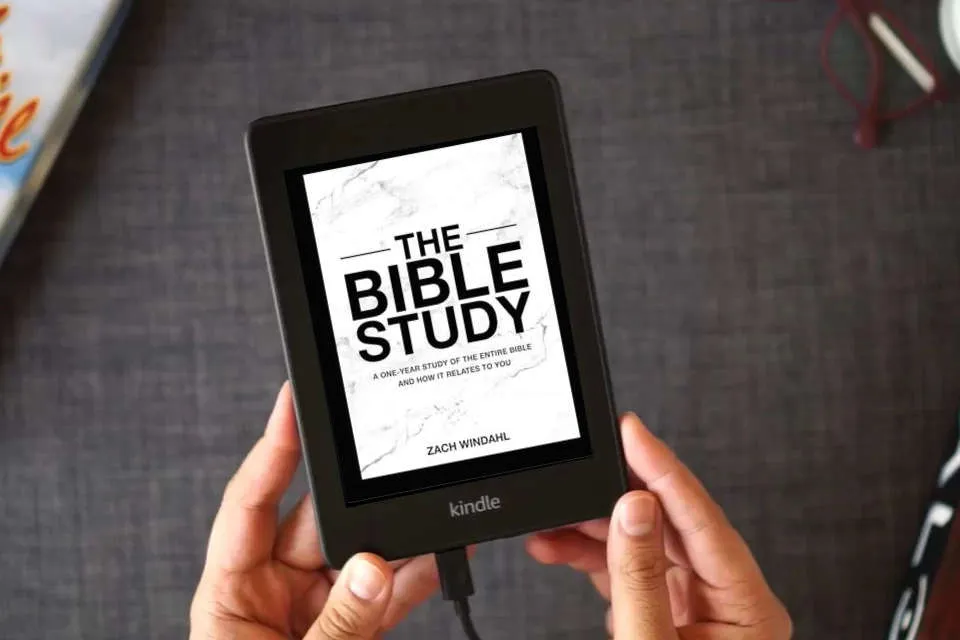 Read Online The Bible Study: A One-Year Study of the Entire Bible and How It Relates to You (1-Volume Hardcover Edition with Study Questions, Writing Space, Full-Color Pages, and Daily or Weekly Reading Plans) as a Kindle eBook