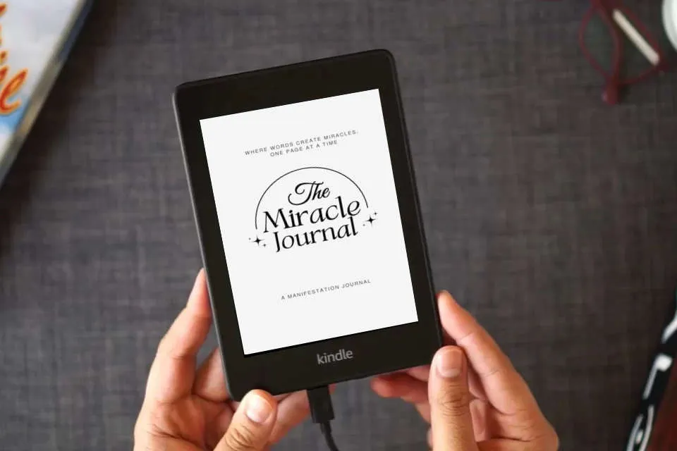 Read Online The Miracle Journal: Your Guided Manifestation & Gratitude Journal as a Kindle eBook