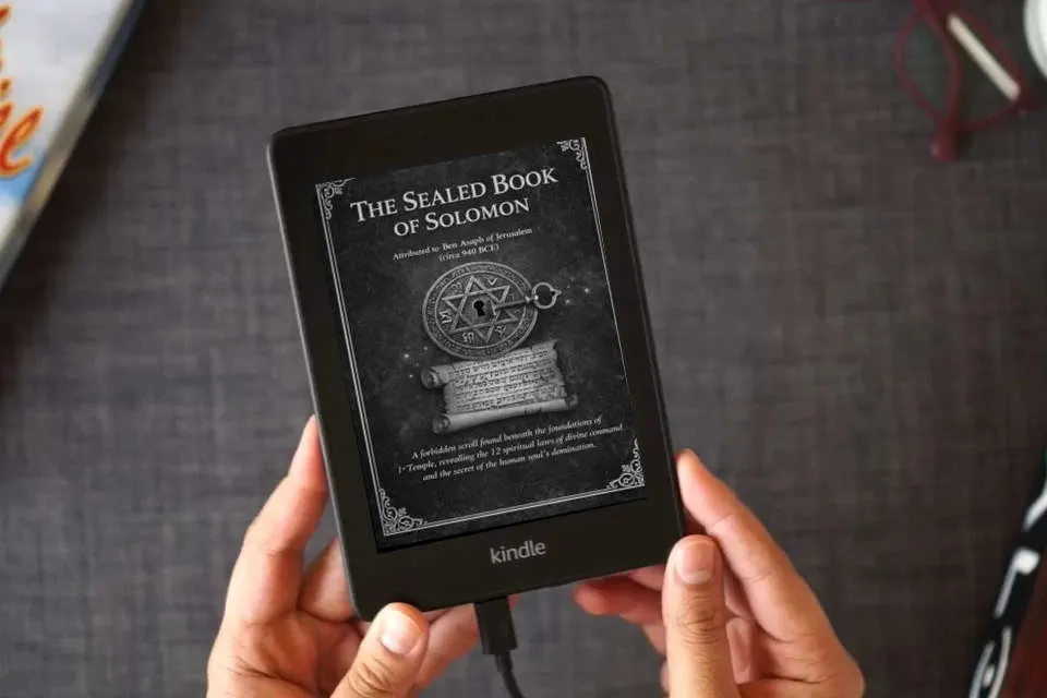 Read Online THE SEALED BOOK OF SOLOMON as a Kindle eBook